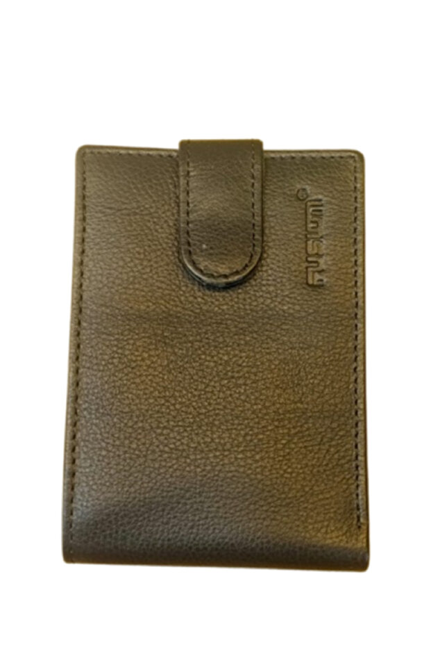 Fusion Genuine Leather Men Wallet Black