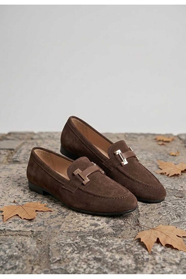156-080 Women's Buckle Ballerinas