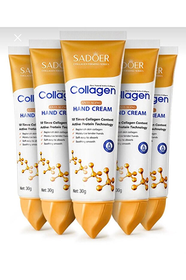 Collagen Anti Wrinkle Hand Cream 5PCS