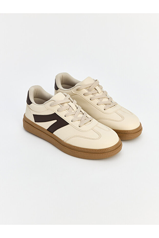 Esvab • Modern & Distinctive Leather-Look Women's Sneakers
