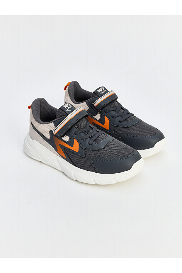 Seray New Season Lace-Up and Velcro Boys' Sneaker