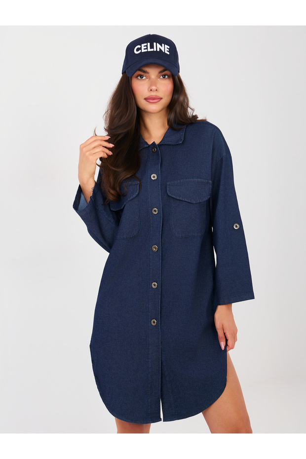 Rochie Dama Bleumarin - 3