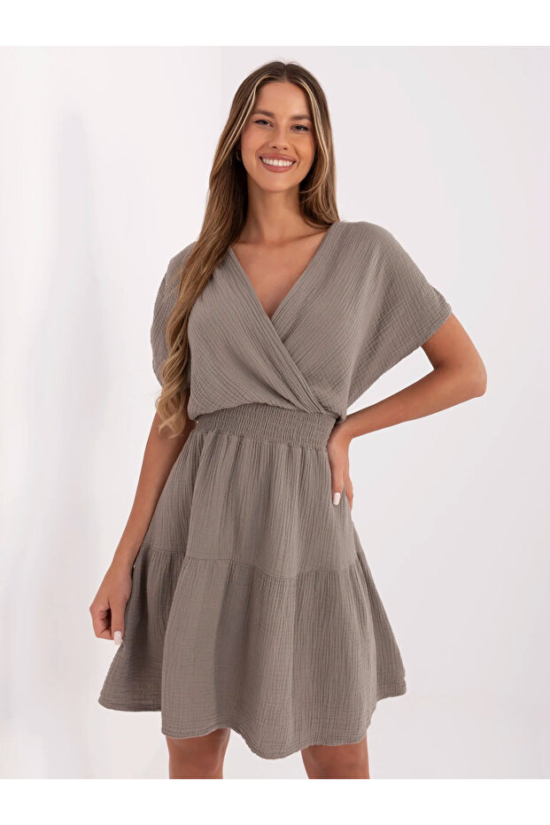 Rochie Dama Bej - 4