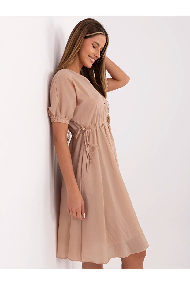 Rochie Dama Bej - 4