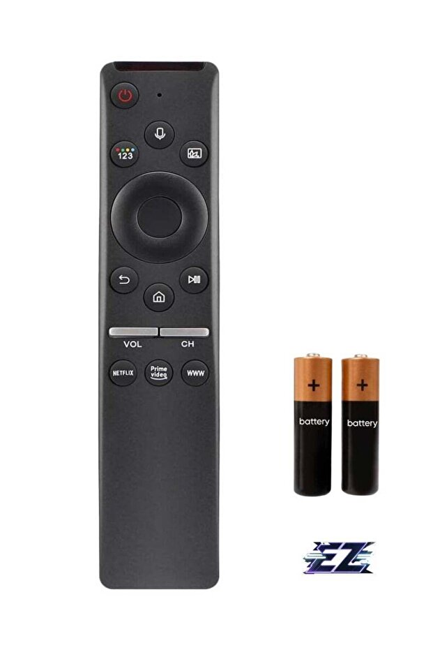 BN59-01312F Universal Remote Control Compatible with All Samsung Smart TVs – Features Netflix, Prime Video, and WWW Shortcut Buttons – Battery Included