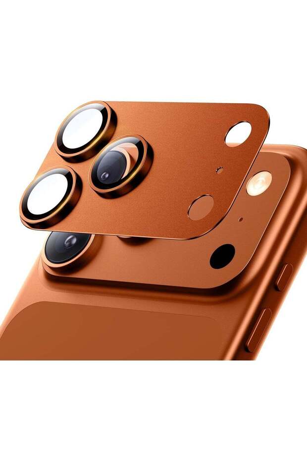 For iPhone 17 Pro Camera Lens Protector [Drop Protection] [Full Coverage] [3D Metal] [Case Friendly] Tempered Glass Camera Cover