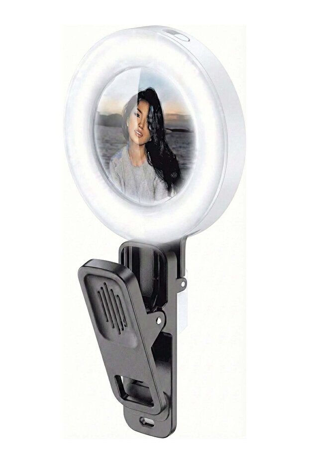 LED Ring Light, 180° Rotating, 6 Adjustable Color Temperatures, U20 Model
