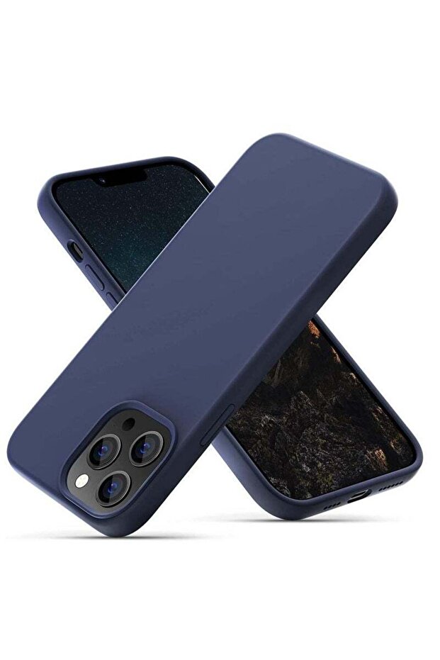 Slim Fit iPhone 13 Pro Max Case Skin – Soft Liquid Silicone Exterior with Sturdy Hard Frame