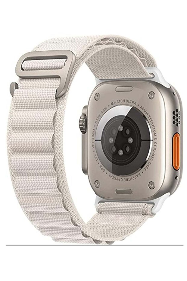 Designer Sport Alpine Loop Nylon Band Compatible with Apple Watch Bands 38/40/41mm | 42/44/45/49mm, Replacement Strap Ultra Series 8 7 6 5 4 3