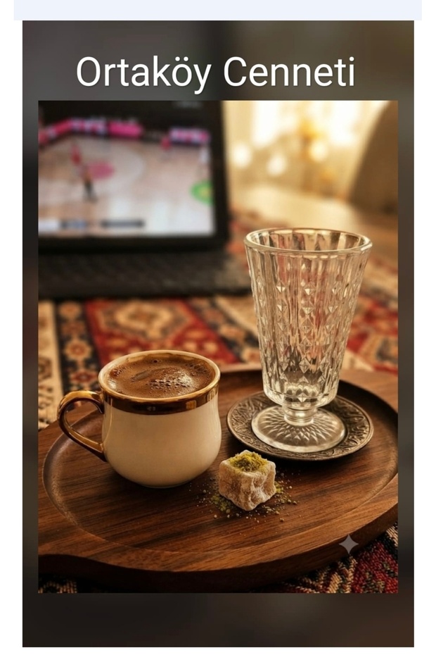 Coffee Side Glass with Glass Base 100 Cc Volume 12 cm Height Presentation Container Hospitality Ware Product