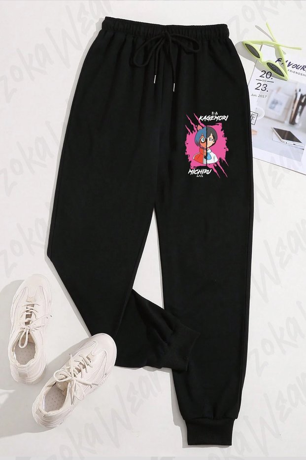 Unisex Brand New Animal (Bna) Michiru Kagemori Printed Sweatpants