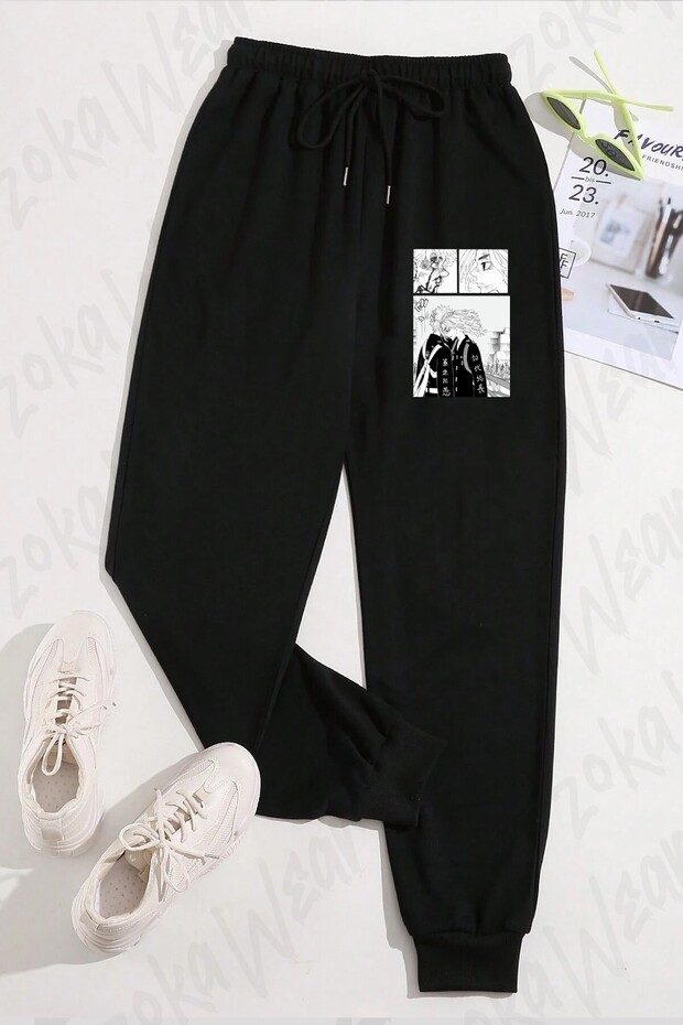 Unisex Tokyo Revengers Manjiro Sano (Mikey) V2 Printed Sweatpants