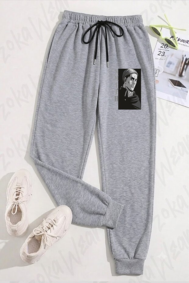 Unisex Aot Erwin Smith Anime Character Printed Sweatpants