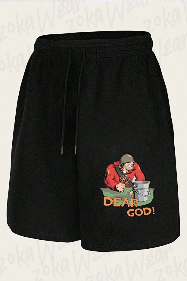 Unisex Team Fortress 2 Merch Design Printed Shorts
