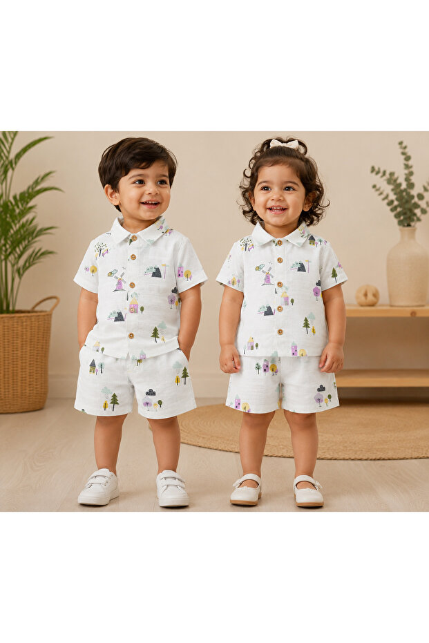 tinytwo Premium Muslin Short Sets