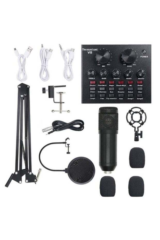 13-Piece Multi-Functional Live Sound Card Set