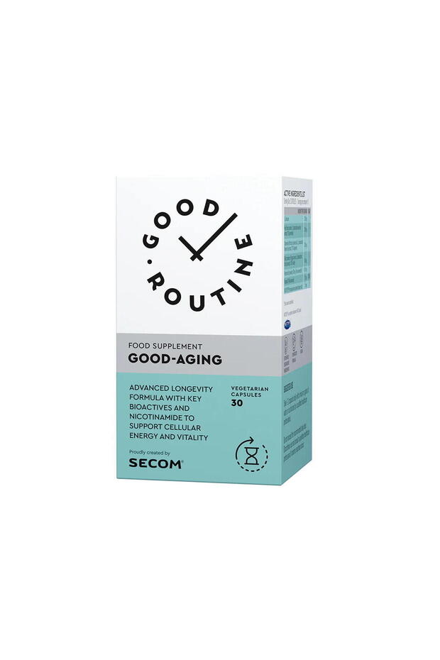 Îmbătrânire Bună 30 capsule vegetale Secom