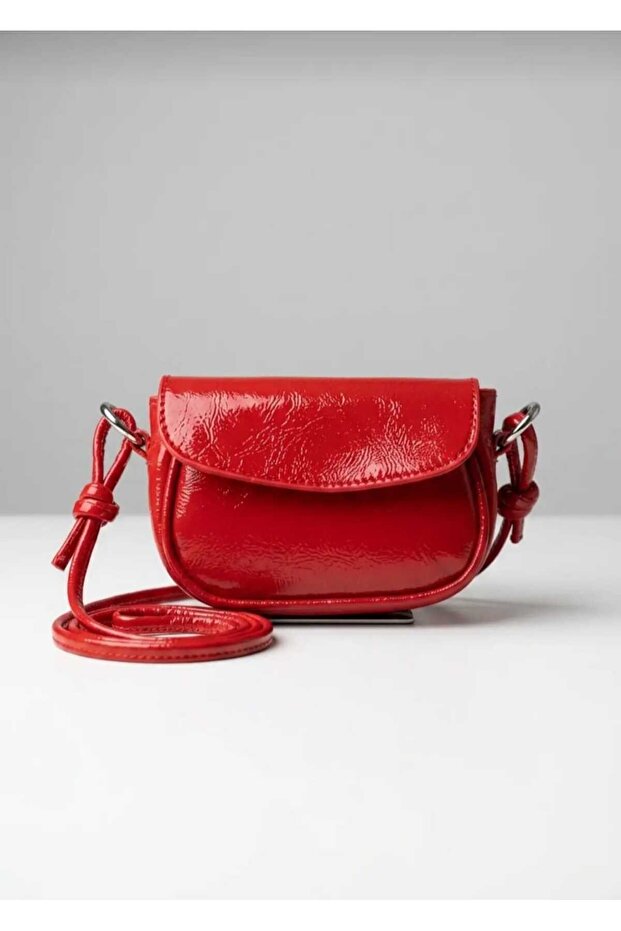Women's Red Mini Shoulder and Crossbody Bag