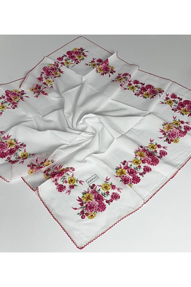 Embroidered Cotton Writing 6593-33