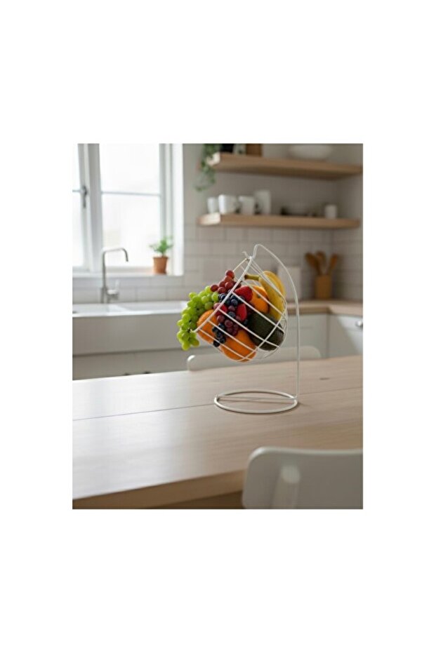 Stylish Hanging Fruit Storage Basket, Modern and Convenient Design