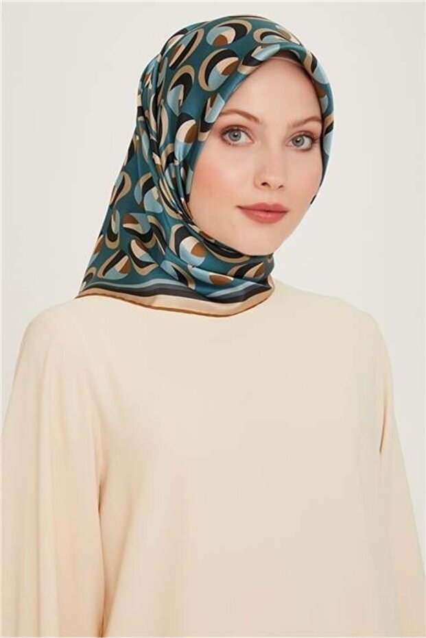 وشاح حرير تويل 100% 9219D 34
