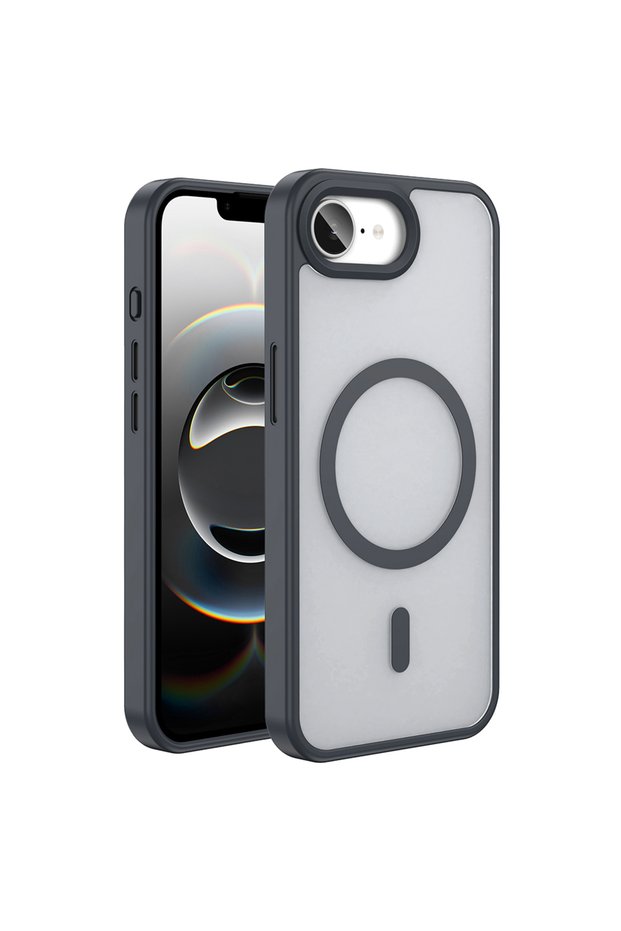 iPhone 17E Case Magsafe Supported Camera Raised Silicone Matte Anti-Fingerprint Znth