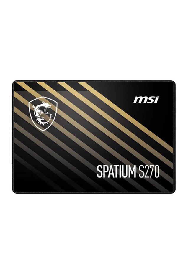 قرص Msi 480GB Spatium S270 SATA 3.0 (سرعة قراءة 500 ميجابايت - سرعة كتابة 450 ميجابايت) SSD