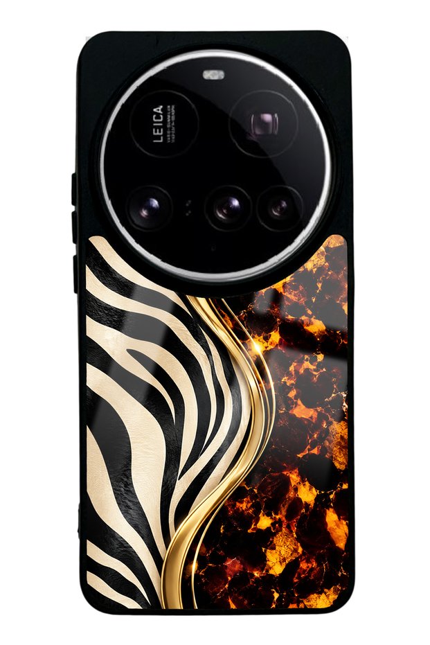 Xiaomi 15Ultra Black Safari Design Glossy Phone Case