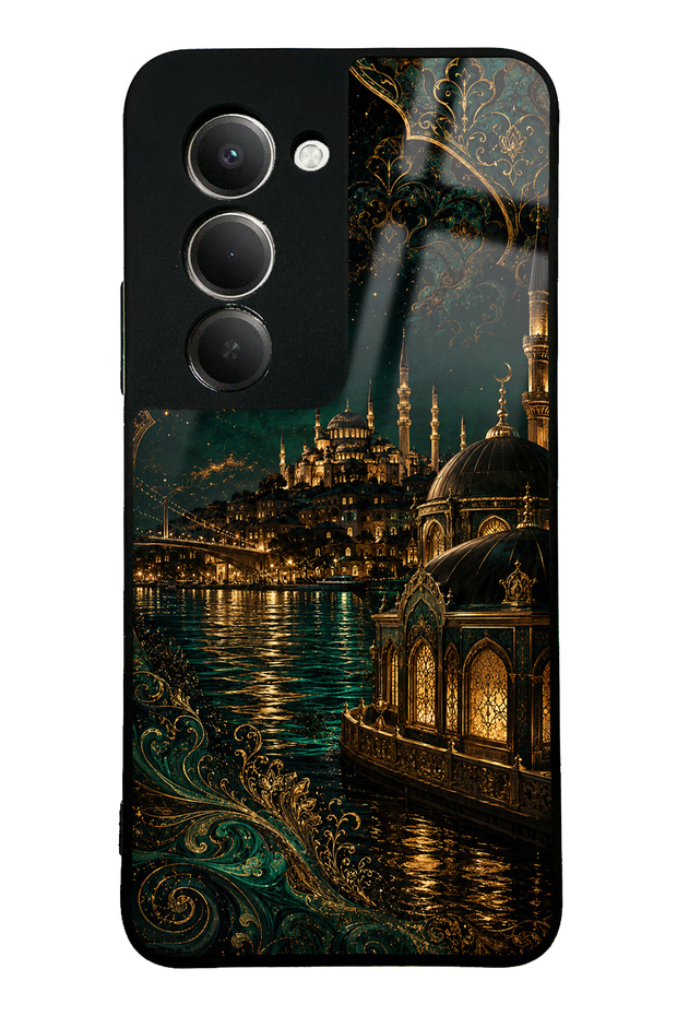 Xiaomi Redmi 15 Emerald Bosphorus Palace Design Glossy Phone Case