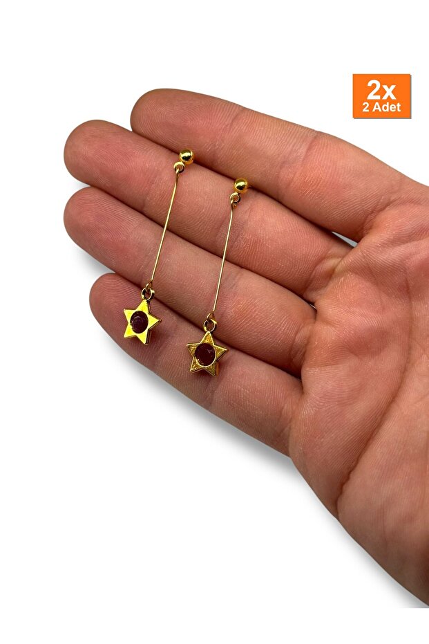 أقراط مصنوعة يدويًا بتصميم خاص كهدية