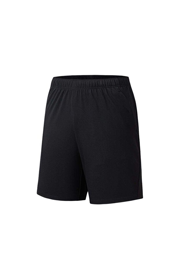 Men's Knit Half Pants Black-CROSS TRAINING