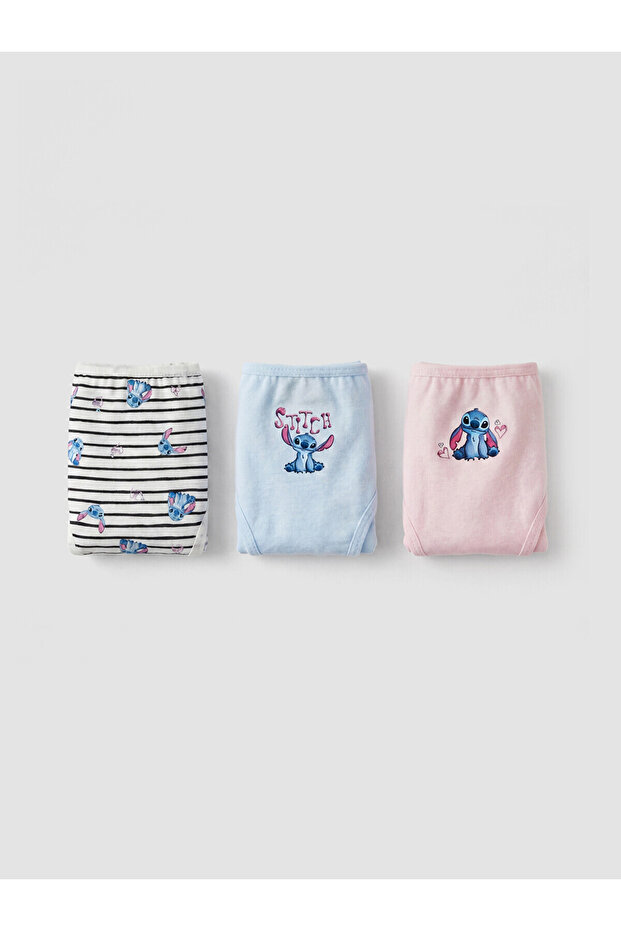 Printed Girls' Panties 3-Pack