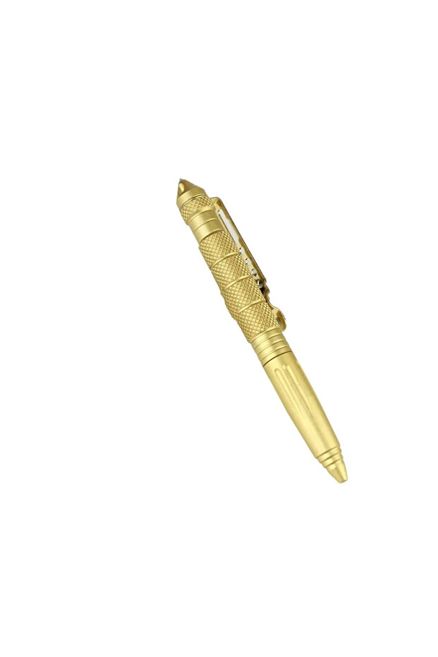 Gold Tactical Pen Multifunction Aluminum AlloyOutdoor Camping Security Survival Tools Emergen...