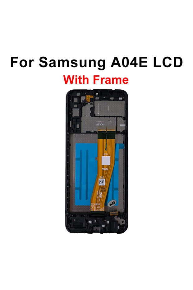 شاشة A04E مع إطار 6.5 بوصة أصلية لـ A04 LCD SM-A045F A04E، شاشة لمس بديلة لـ SM-A042F