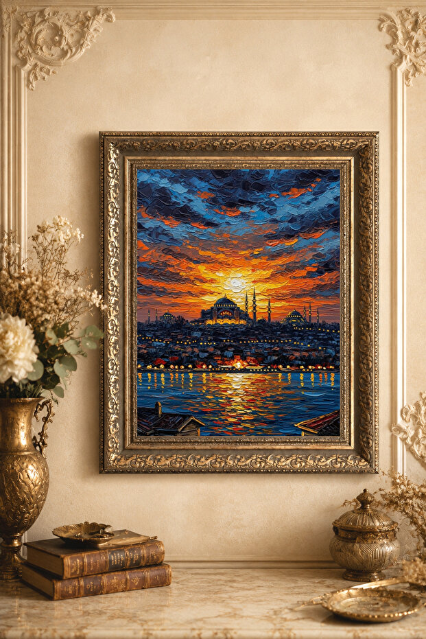 Vintage Framed Painting, Classic Antique Framed Painting Models
