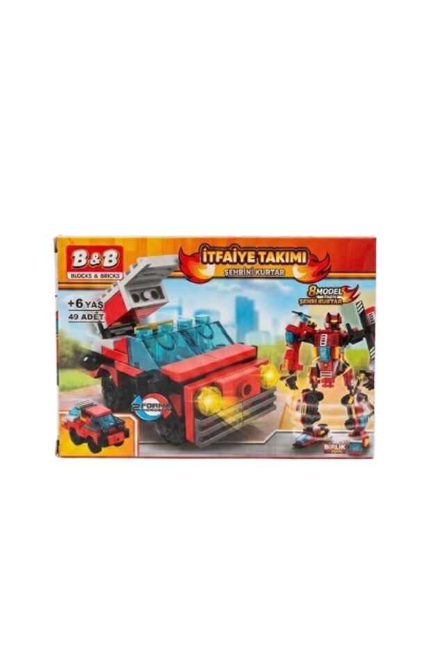 Fire Brigade Block / Lego Set - Block 8616-6