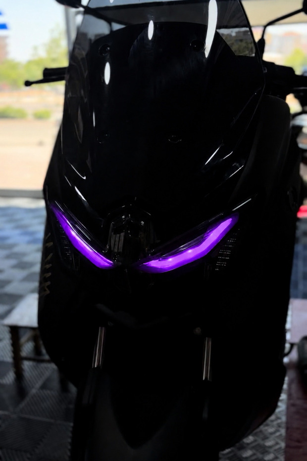 Headlight Coloring Sticker Headlight Film for Yamaha Nmax New Case Scooter