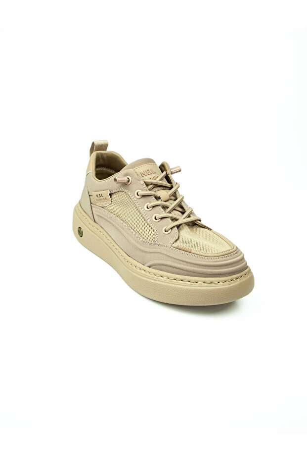 5047 Beige Women's Sneaker Shoes