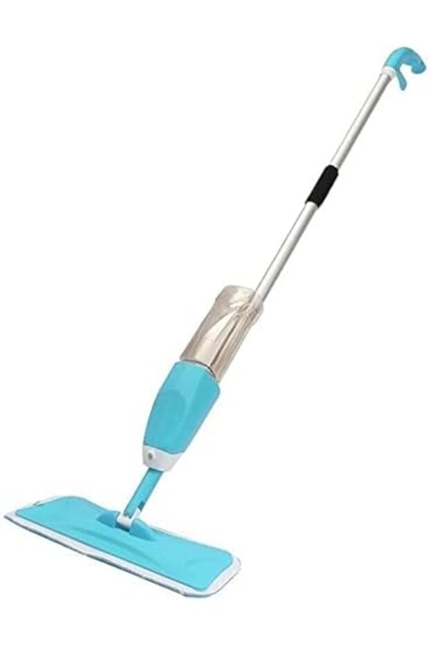 Floor Cleaning Spray Mop – Removable Microfiber Cleaning Pad, 360° Swivel Head, Lightweight