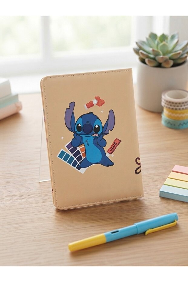 Stitch 3D Notebook 100 Lined Sheets دفتر مدرسي هدية ستيتش ثلاثي الأبعاد 100 ورقة مسطرة - 5