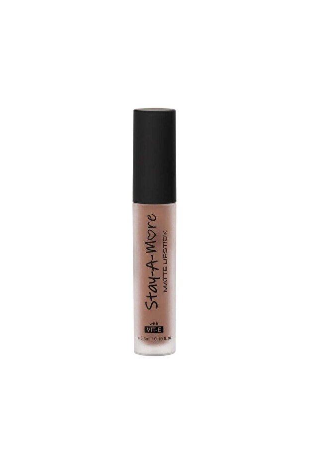 Make Up Stay A More Liquid Lipstick Fawn 5.5ml, Lightweight Lip Stick, Long Lasting Finish, Weightless Formula, Comfortable Wear, Smudge Proof, Non Drying, Hydrating, Bold & Vibrant