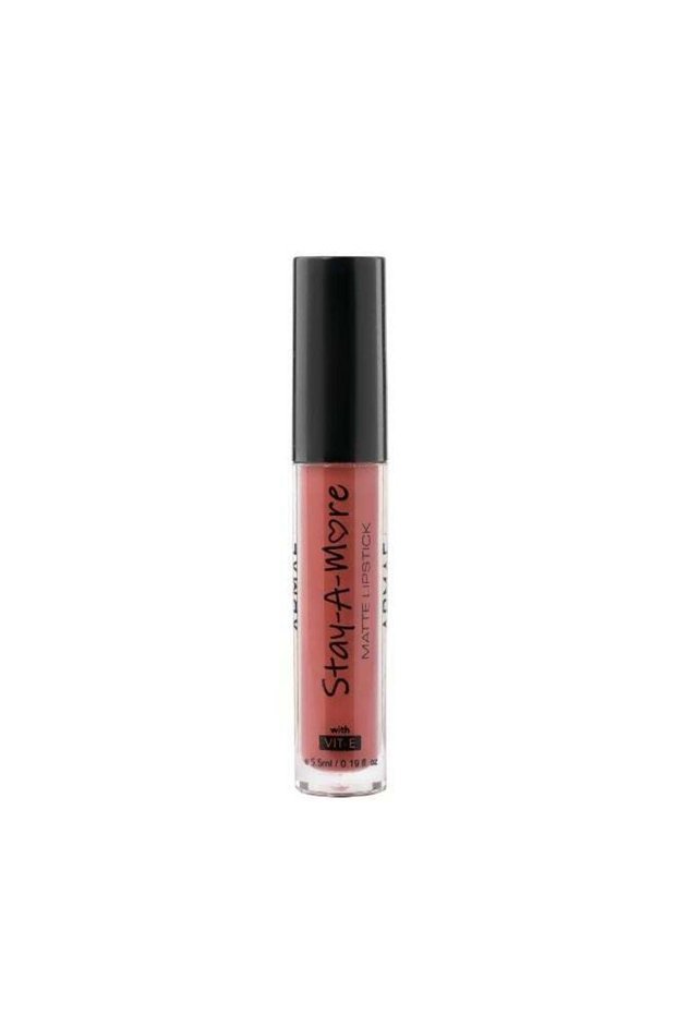 Stay-A-More Liquid Lipstick Tropical – 5.5ml, Long-Lasting Matte Liquid Lip Color – Highly Pigmented, Smudge-Proof & Transfer-Resistant Formula for Bold, All-Day Wear Lips