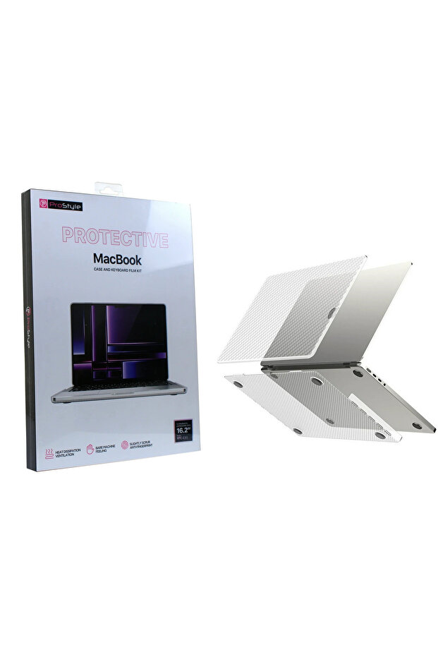 Pro Style Hard Shell Case Clear MacBook Pro 16.2Inch