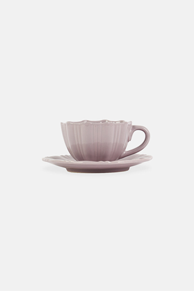 Flower Teacup And Saucer
