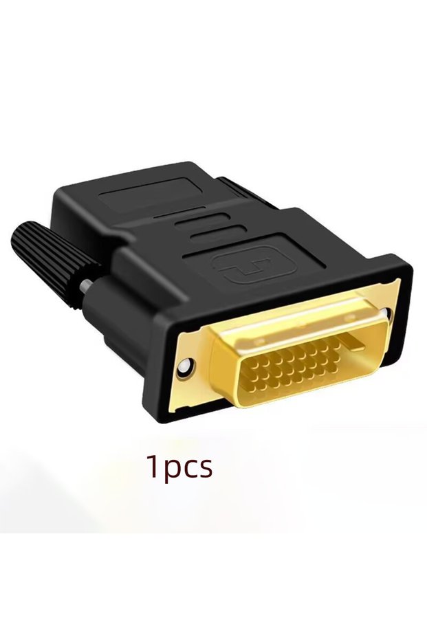 <=0.5m 1pcs 1080P DVI to HDMI-Compatible Cable Adapter DVI Male to Female Bi-directional Connector C