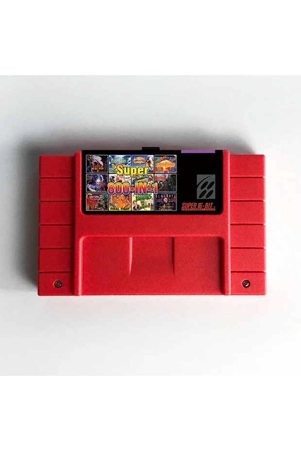 USA Red1 Super 800 in 1 Pro for Everdrive Video Game Cartridge For SNES 16 Bit Game Console Card For