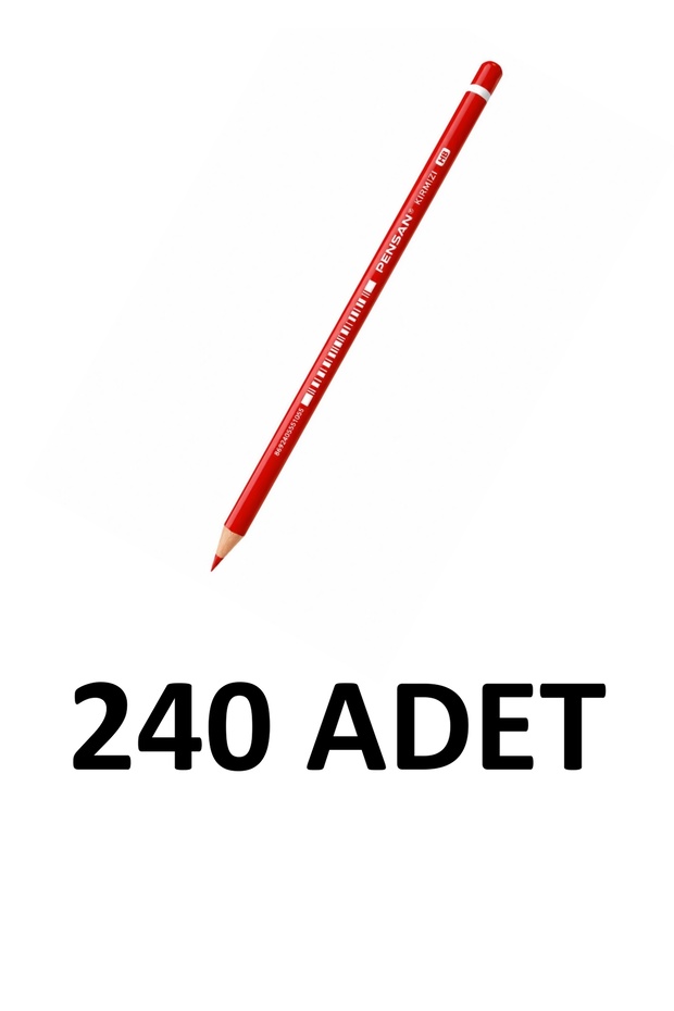 240 قطعة قلم نسخ أحمر