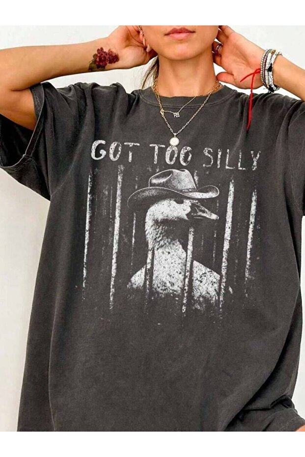 قميص Got Too Goose، تي شيرت، Silly Goose، Funny Her، تي شيرت برسومات كبيرة الحجم