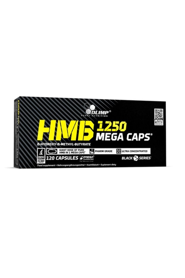 HMB, 120 Capsules, 1250 mg, Reduces Muscle Soreness, Decreases Muscle Breakdown