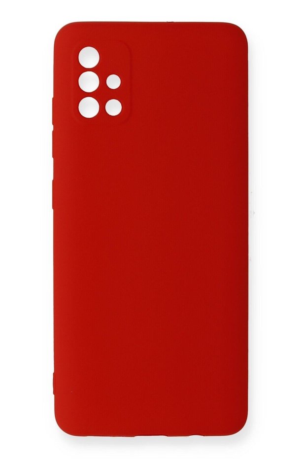 Compatible Case for Samsung Galaxy A51 Yumauask Colorful Flexible Premium Rubber Silicone - Red